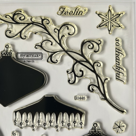 Adorn-able D1446 stamp set - Picture 2 of 8